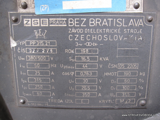 Svářečka CO2 PP 315,21 (PP315,21 20.4.2013 8-04-25.JPG)